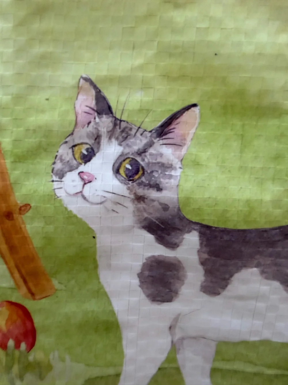 Cat fall themed Reusable bags